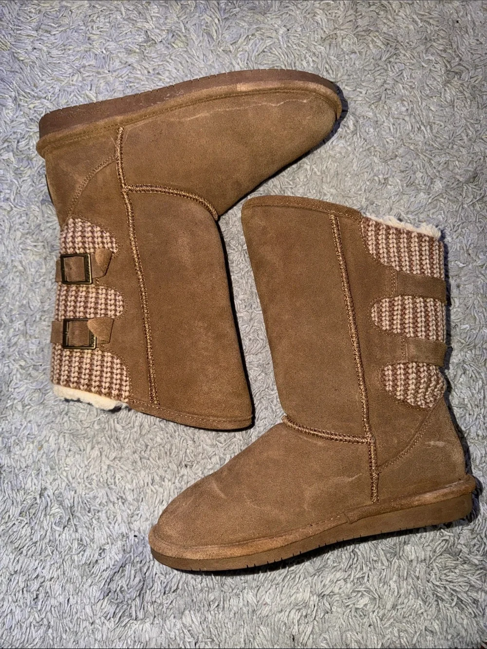 BearPaw chestnut suede